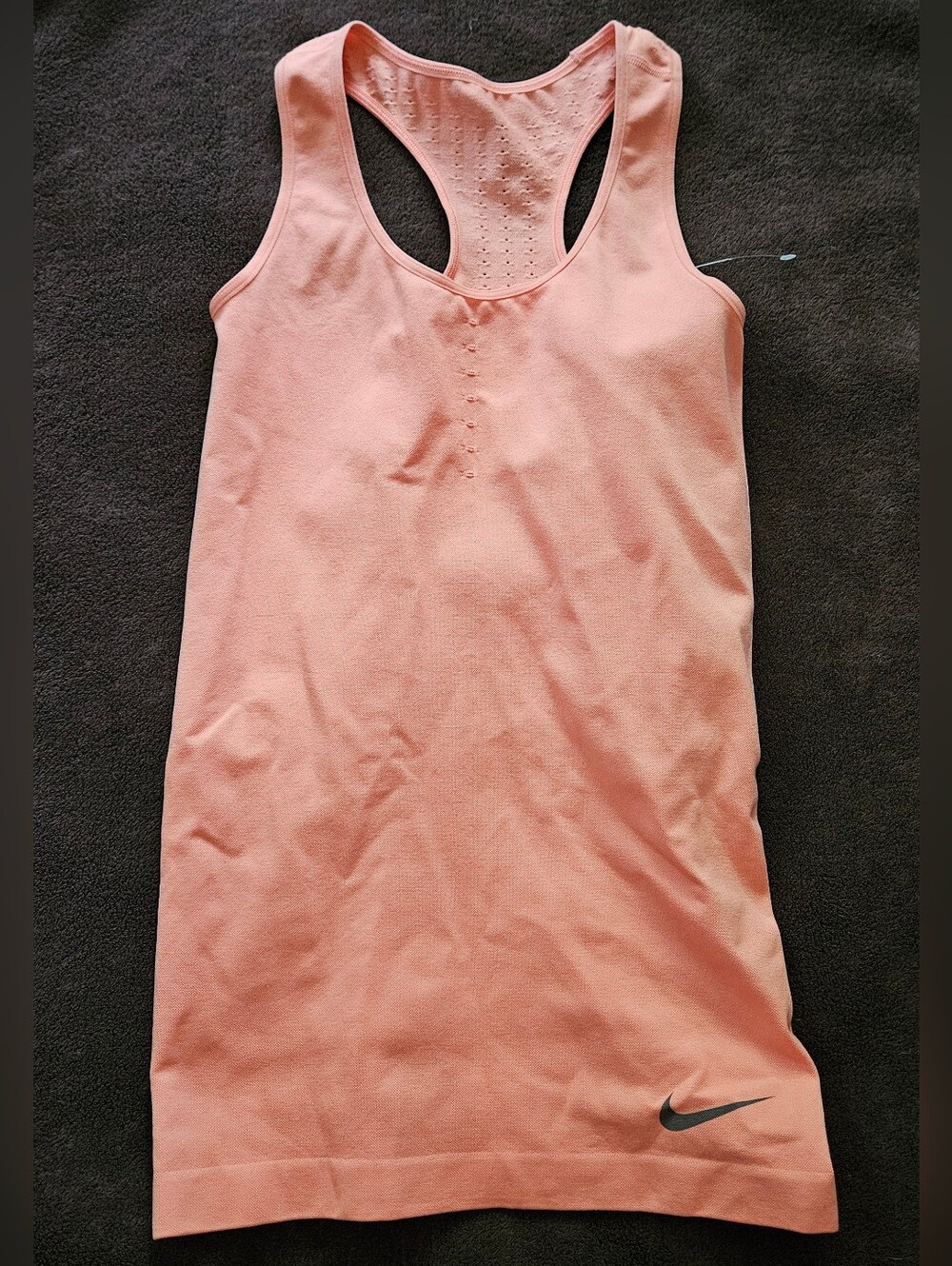 Nike Dri-Fit Salmon Pink Racerback Top XS - New